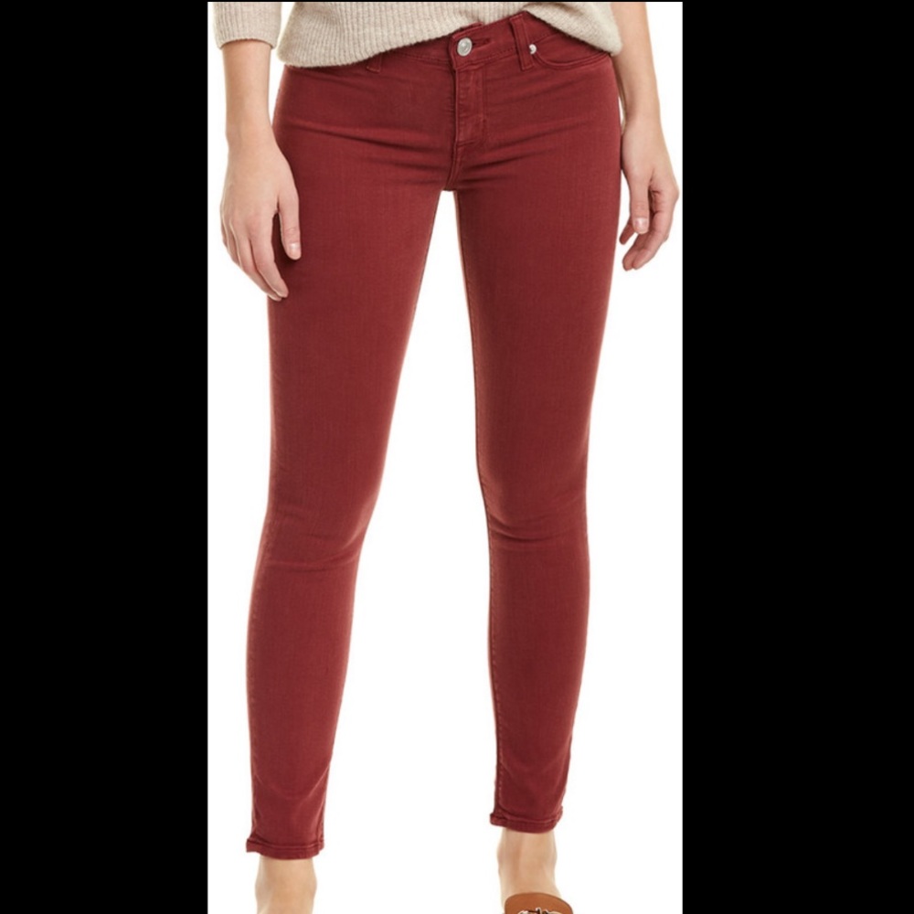 Hudson mid rise ankle jeans